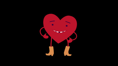 love-or-heart-character-icon-Animation.-Heart-Beat-Concept-for-valentine's-day-Love-and-feelings.
